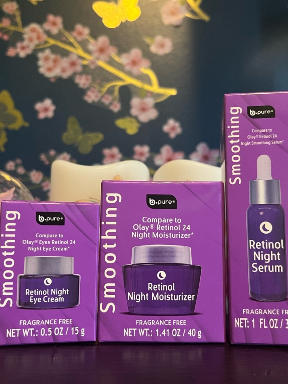 Retinol Night Moisturizer — Purple Smoothing Night Cream